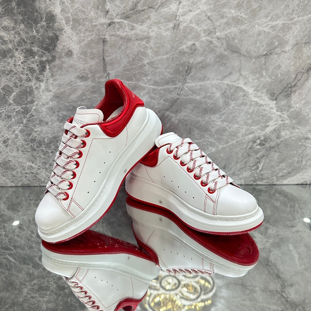 Alexander McQueen Oversized "White-Red Outline"