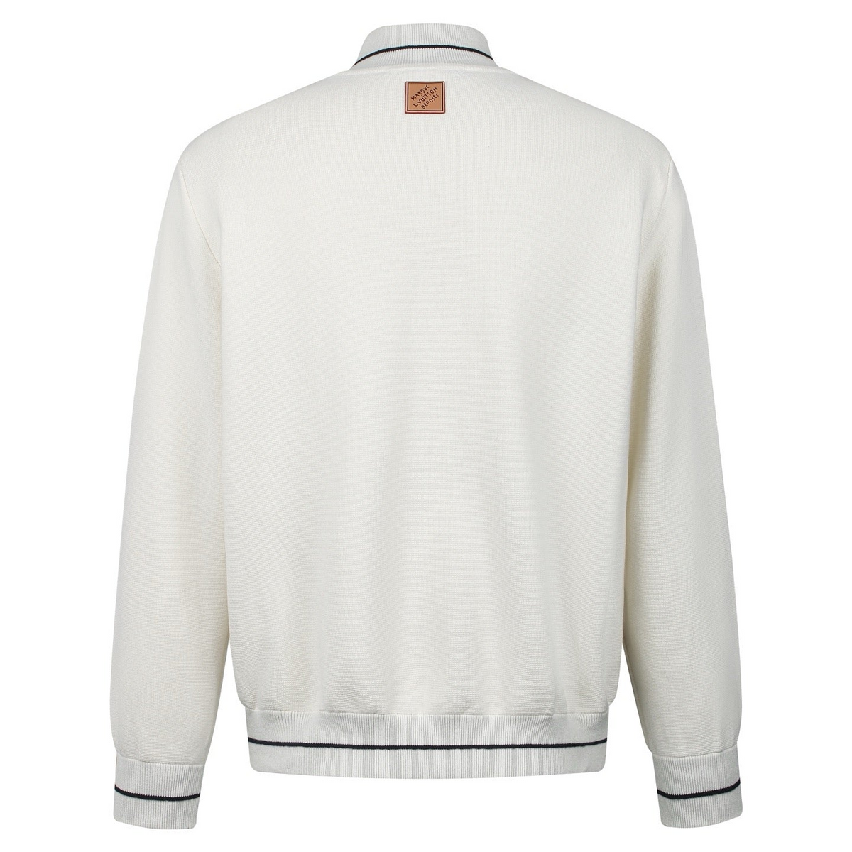 Louis Vuitton Hybrid Knit Tracksuit Top "Milk White"