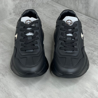Gucci Rhyton Interlocking G "Black-White"