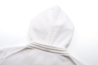 Louis Vuitton Knitted Summery Hoodie "Cloud White"