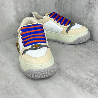 Gucci Screener Double "Beige-Grey-White Monogram"