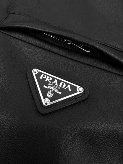 Prada Reversible Bomber Jacket "Black"