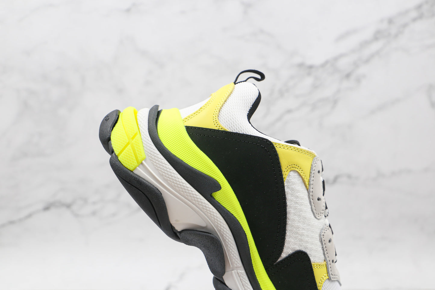 Balenciaga Triple S "White-Black-Yellow"