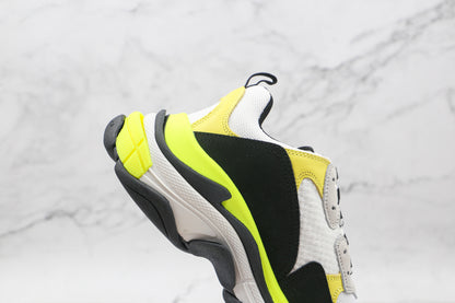 Balenciaga Triple S "White-Black-Yellow"