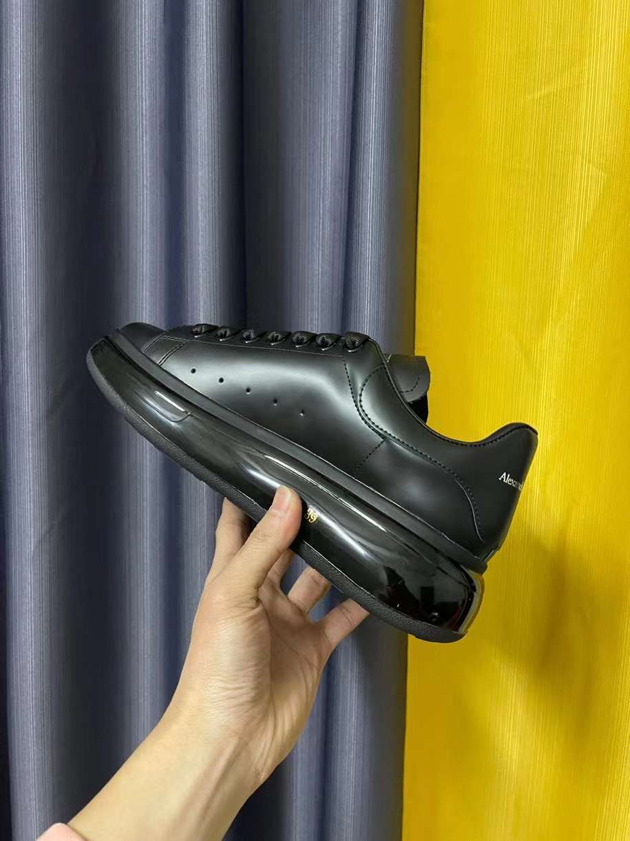Alexander McQueen Oversized "Black Clear Sole"