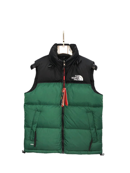 The North Face Nuptse 700 Down Vest "Green-Black"