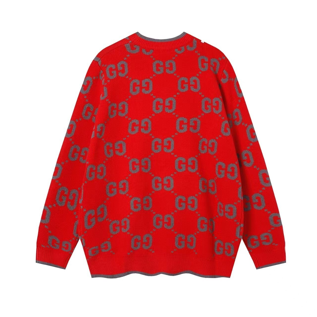 Gucci Sweater "Red-Grey"