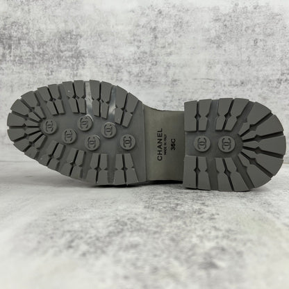 Chanel Chelsea Boots "Grey-Black"