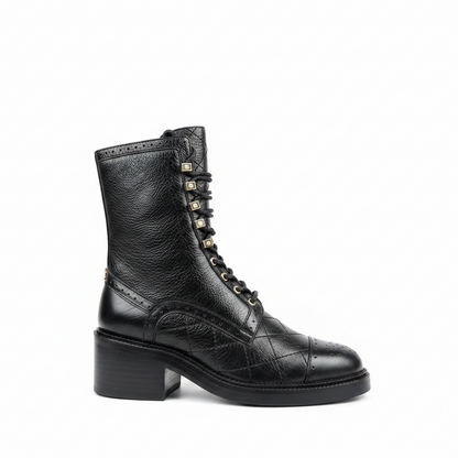Chanel Leather Boots "Black"