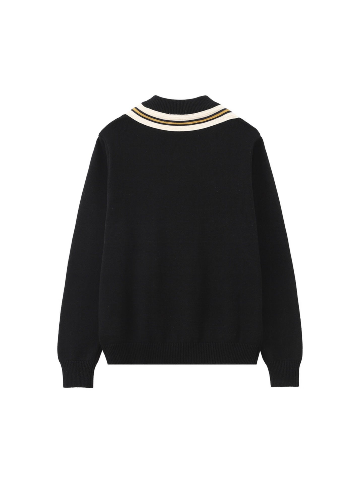 Gucci Bee V-Neck Sweater "Black"