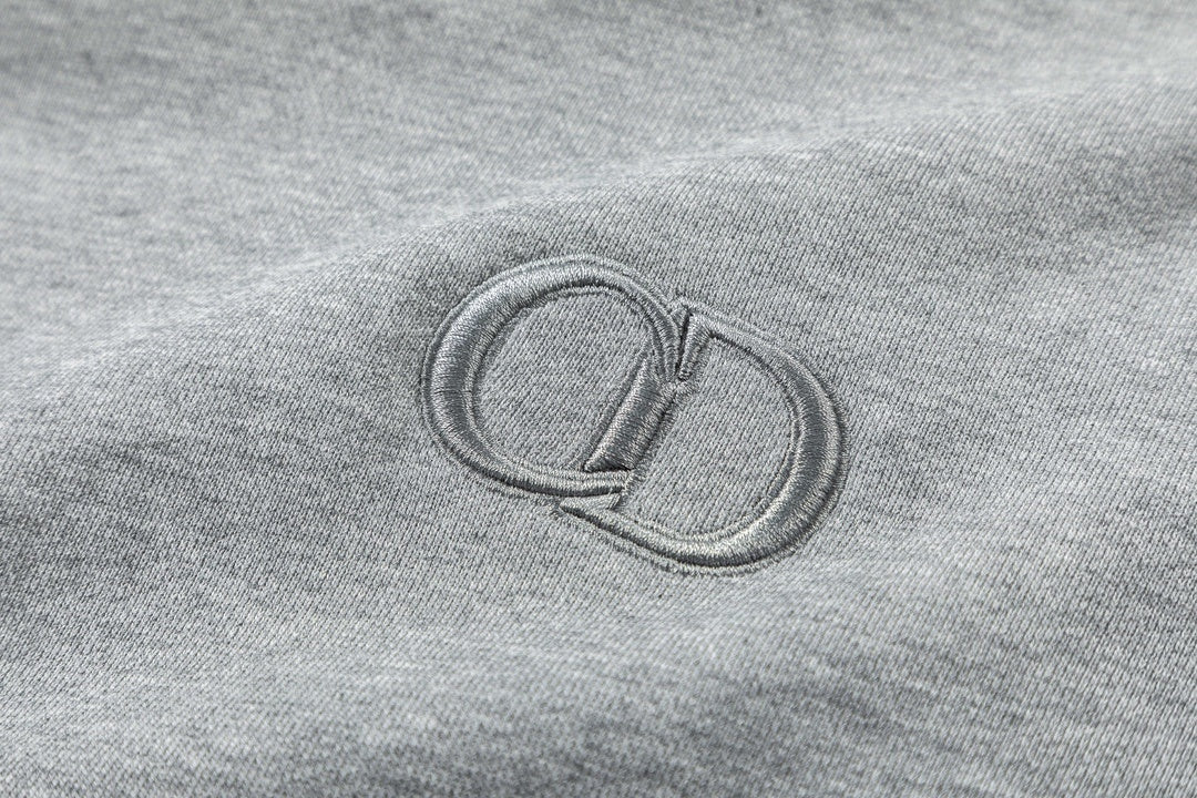 Dior CD Logo Hoodie "Grey"