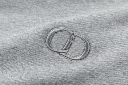Dior CD Logo Hoodie "Grey"