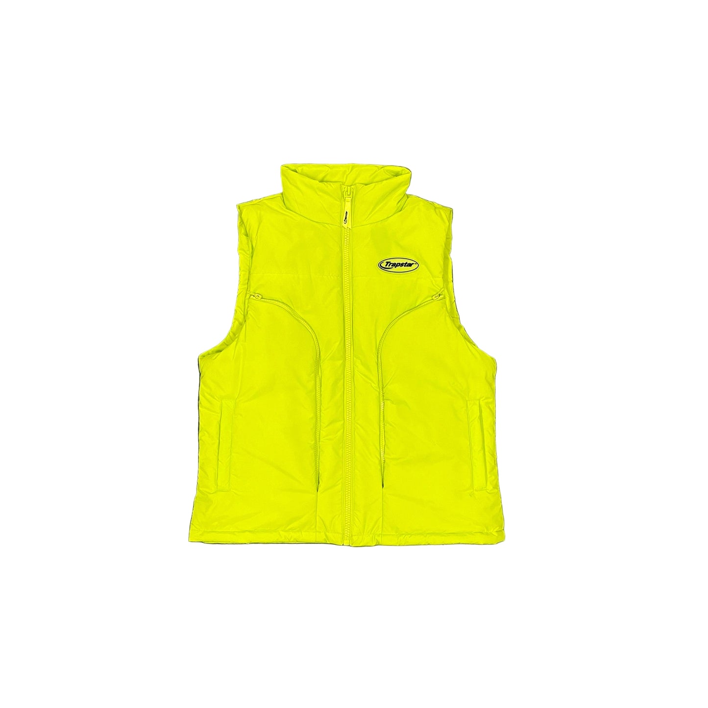 Trapstar Hyperdrive Down Vest "Lime-Black"