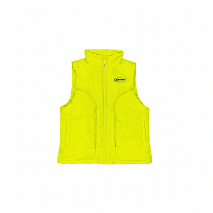 Trapstar Hyperdrive Down Vest "Lime-Black"