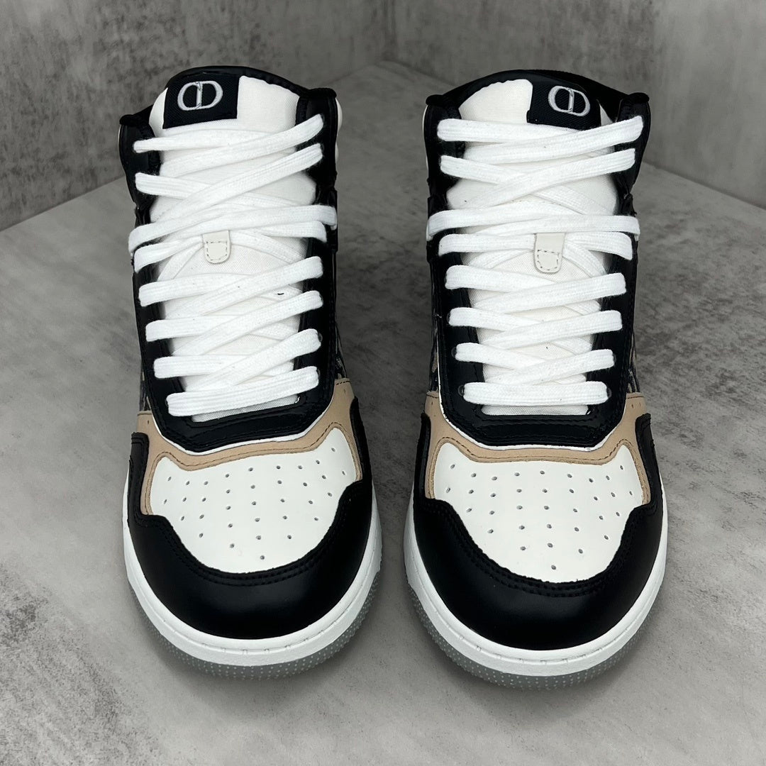 Dior B27 High-Top "Black-White-Beige"