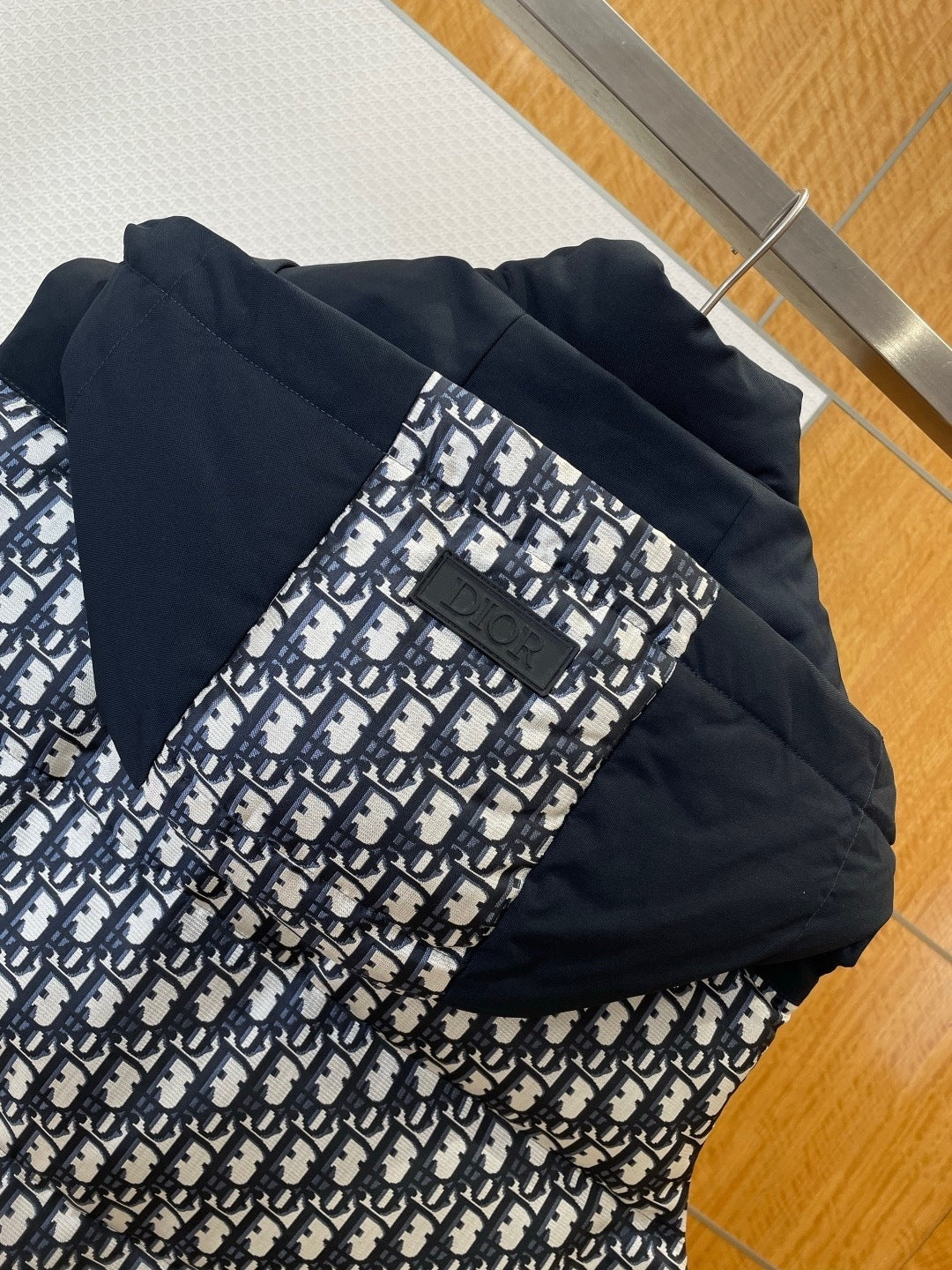 Dior Oblique Down Vest "Black-White"
