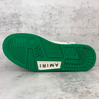 Amiri Skel Top Low "White-Green"