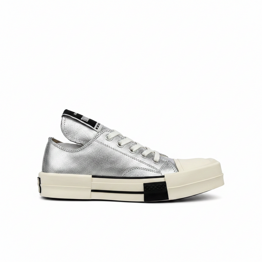 Rick Owens x Converse TURBODRK Low "Silver"