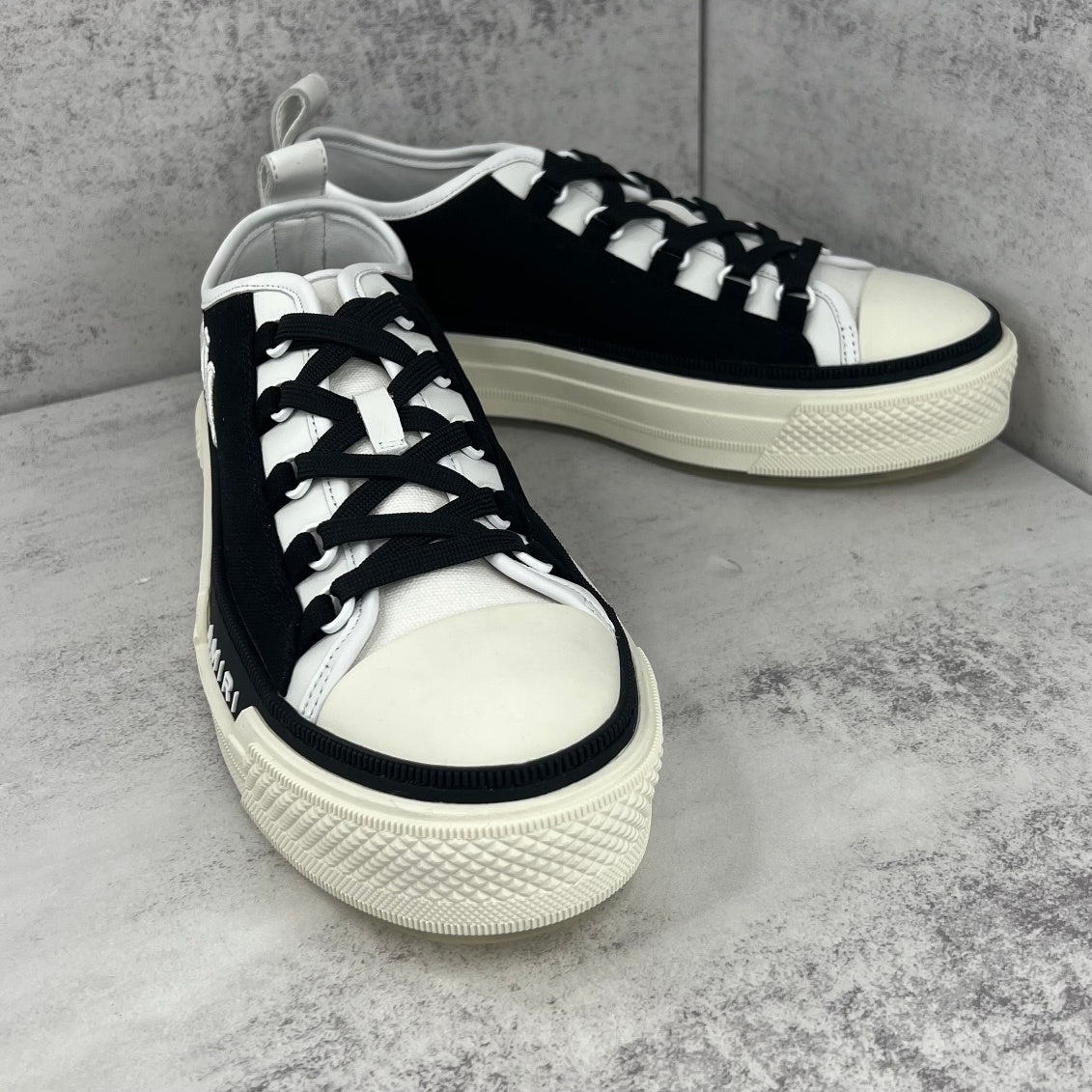 Amiri Court Low "Black-White"