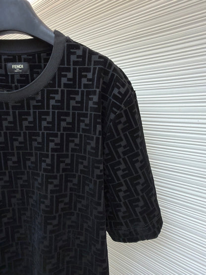 Fendi FF Monogram T-Shirt "Black"