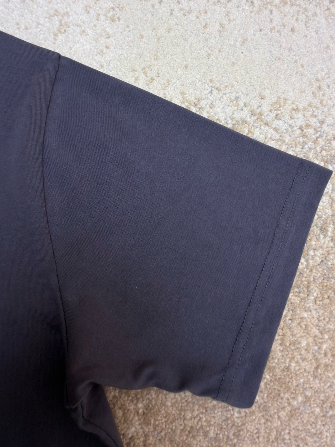 Gucci Cotton Jersey T-shirt with Devoré Detail "Grey"