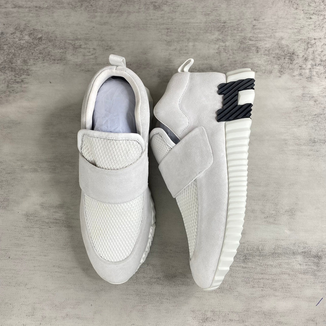 Hermes H "Light Grey Suede"