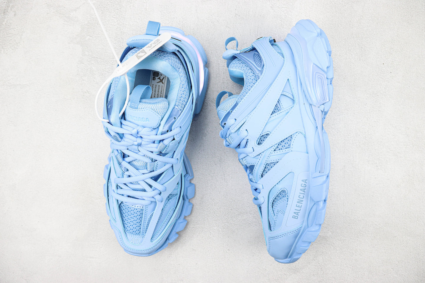 Balenciaga Track "Light Blue" LED