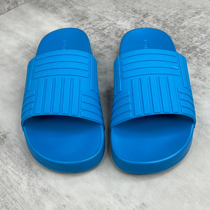 Bottega Veneta Slides "Blue"
