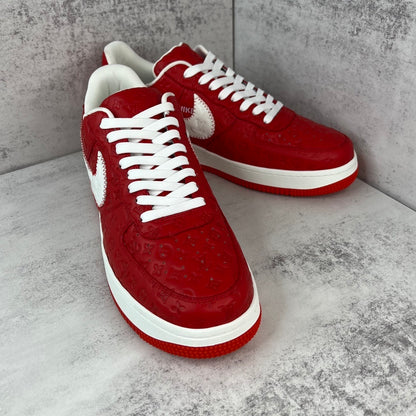 Louis Vuitton x Nike Air Force 1 "Red"