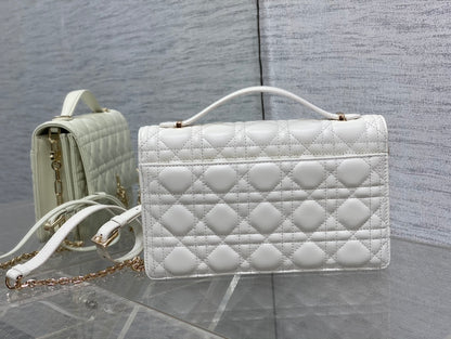 Dior My Dior Mini Bag "Latte Cannage Lambskin"