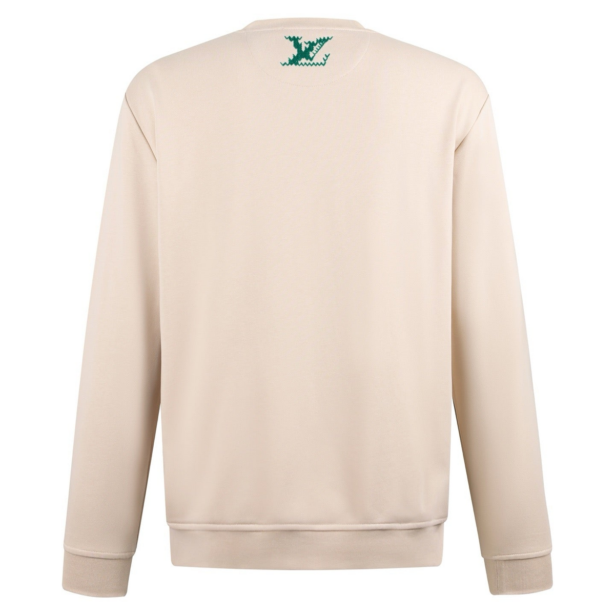 Louis Vuitton Embroidered Signature Sweatshirt "Light Beige"