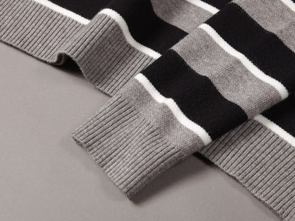 Dior Sweater "Grey-Black-White"