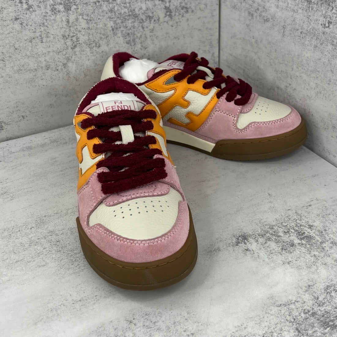 Fendi Match "Pink-White-Orange"