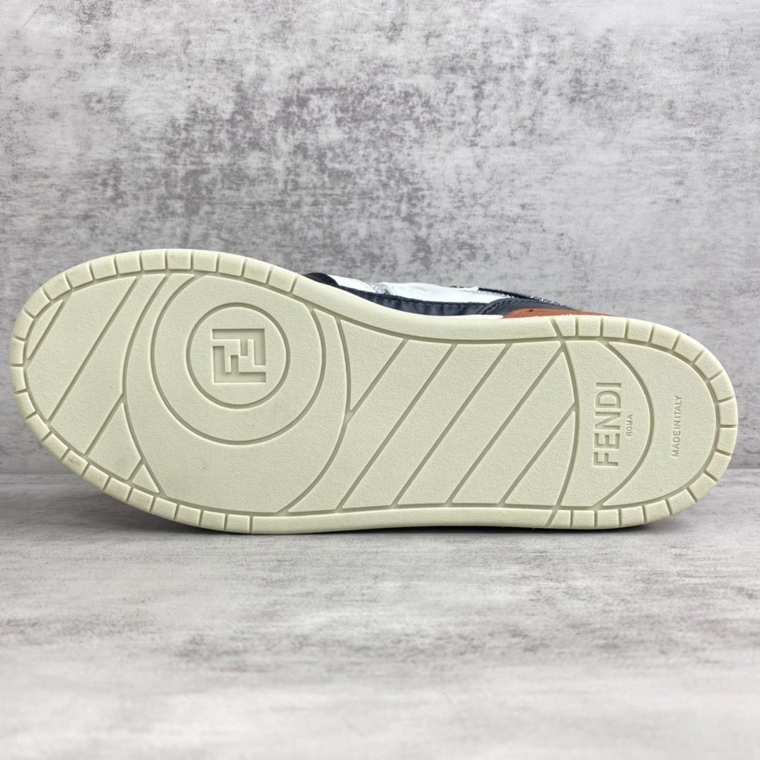 Fendi Match High-Top "Black-White" Crystals