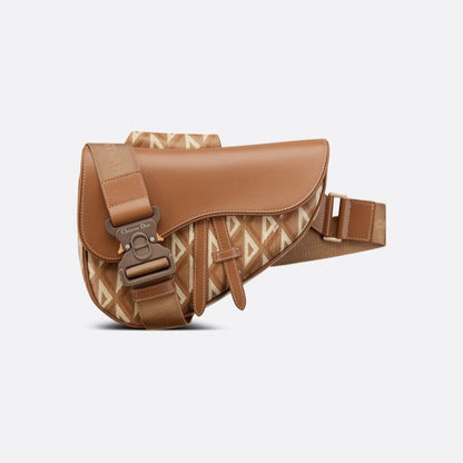 Dior CD Diamond Saddle Bag with Strap