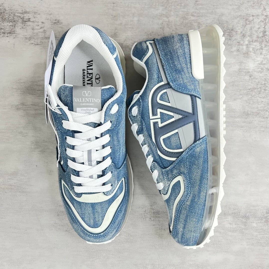 Valentino Garavani V-Logo "Light Blue Denim"