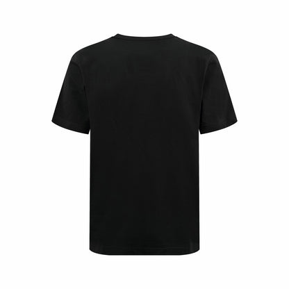 Dior Ribbon T-Shirt "Black Cotton Jersey"