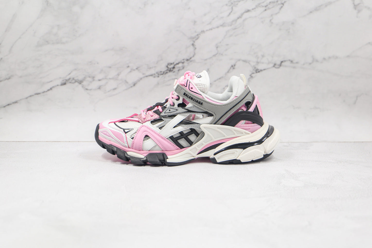 Balenciaga Track 2.0 "White-Pink-Black"
