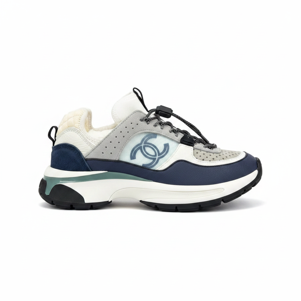 Chanel CC "Grey-White-Blue"
