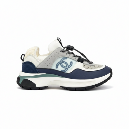Chanel CC "Grey-White-Blue"