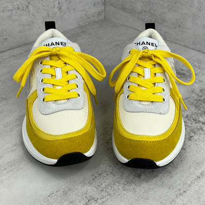 Chanel 22P Low "Grey-Beige-Yellow"