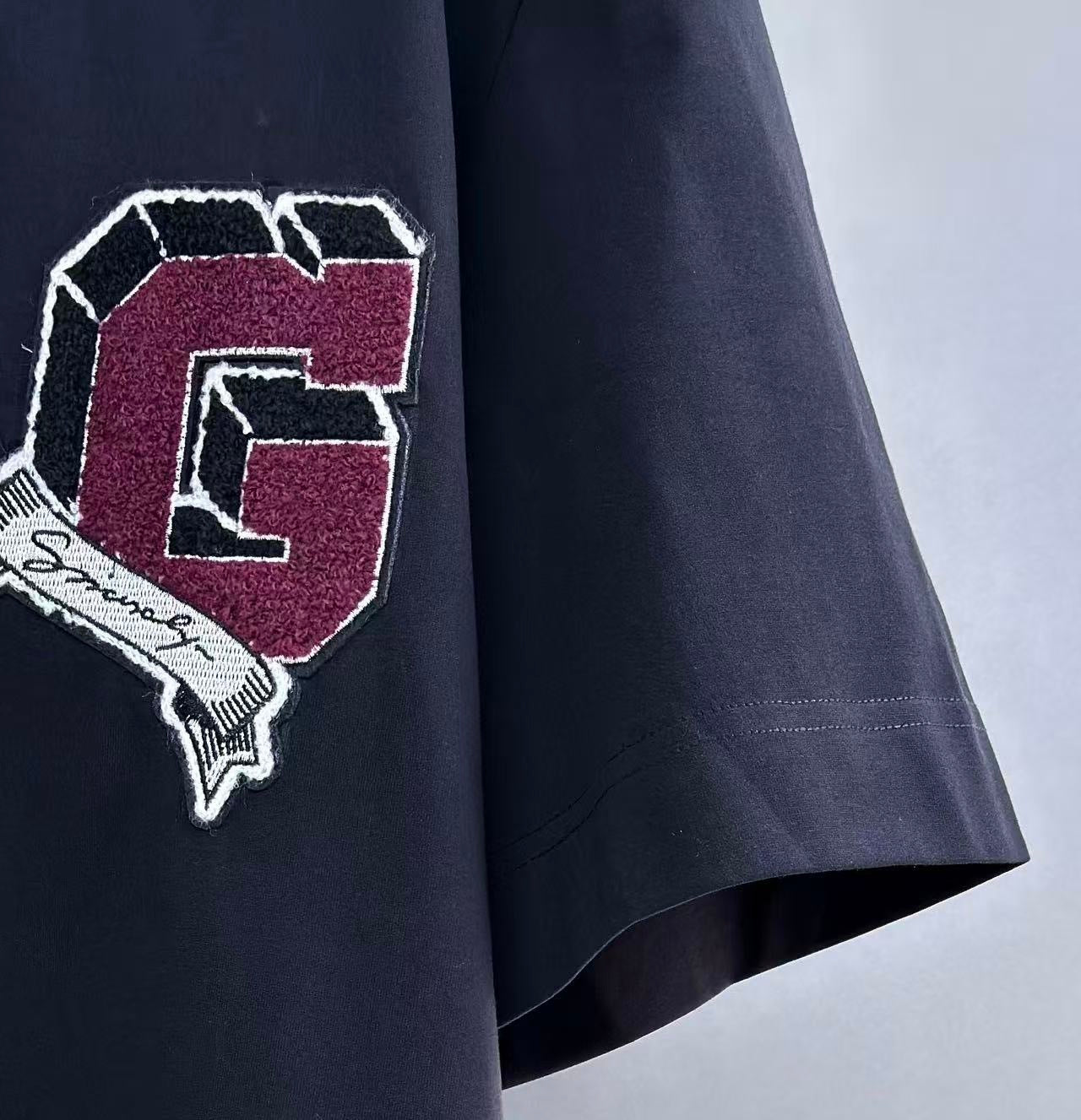 Givenchy College Cotton T-Shirt "Black"