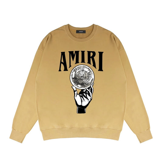 Amiri Crystal Ball Sweatshirt "Sand-Black"