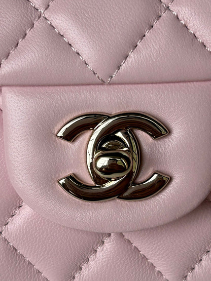 Chanel Large Flap Bag With Top Handle