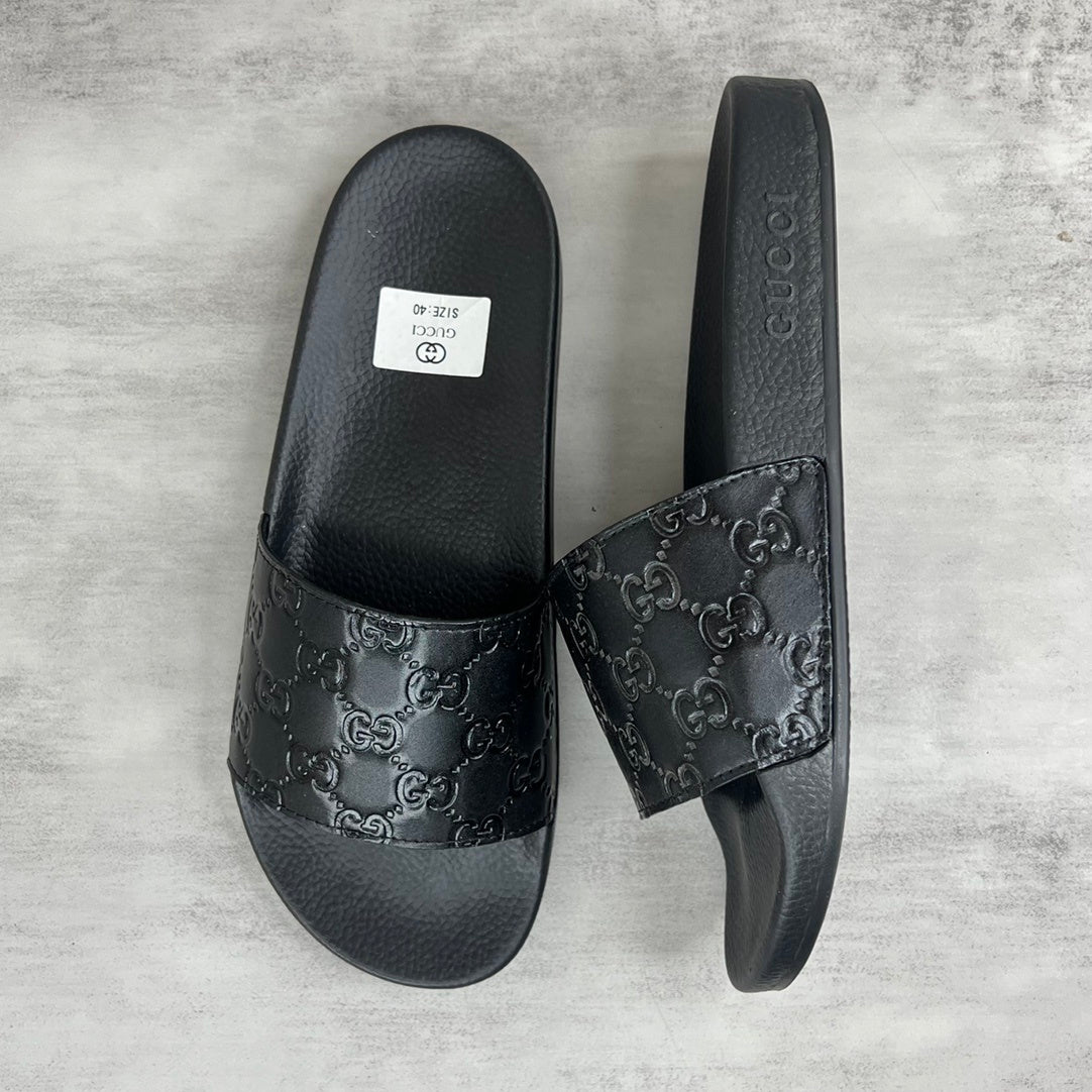 Gucci Slides "Black"