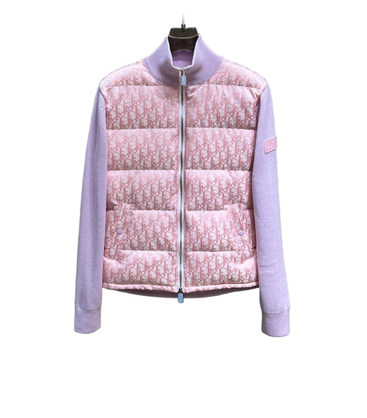 Dior Quilted Down Jacket "Pink"