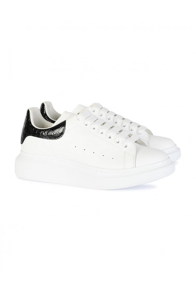 Alexander McQueen Oversized "White-Black Crocodile"
