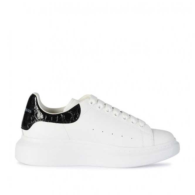 Alexander McQueen Oversized "White-Black Crocodile"