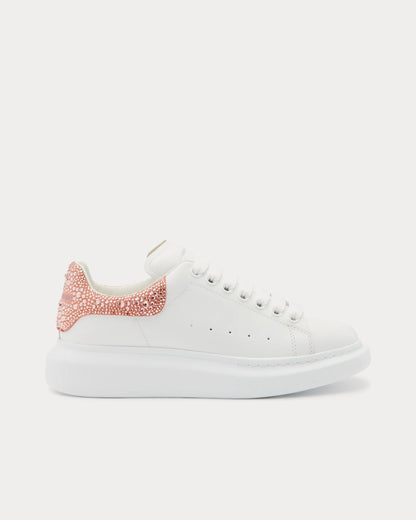 Alexander McQueen Oversized "White-Pink Rhinestone"