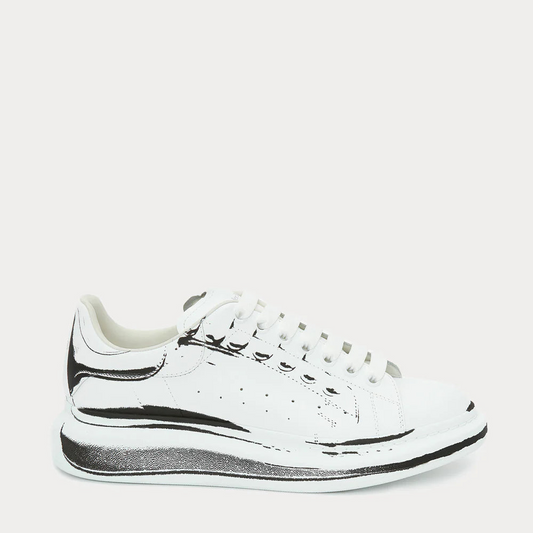 Alexander McQueen Oversized "Stamped - White"